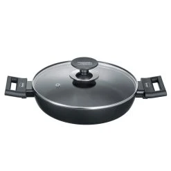 Berndes Servierpfanne Mit Glasdeckel Alu Induction