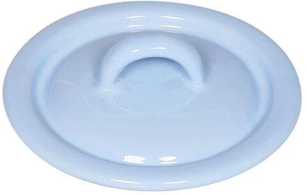 Riess Emaille Riess Deckel Aus Emaille In Pastell-blau 5 Riess Emaille Riess Deckel Aus Emaille In Pastell-blau – Bild 3
