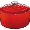Küchenprofi Bratentopf Rund Aus Gusseisen Provence In Rot -KitchenAid shop 04 0100 14 28 neu xl