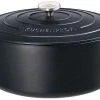 Küchenprofi Bratentopf Oval Aus Gusseisen In Schwarz -KitchenAid shop 04 0200 10 35 neu xl