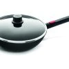 Woll Guss-Wok Und Rührpfanne Diamond XR Logic Mit Deckel -KitchenAid shop 11028LCIL