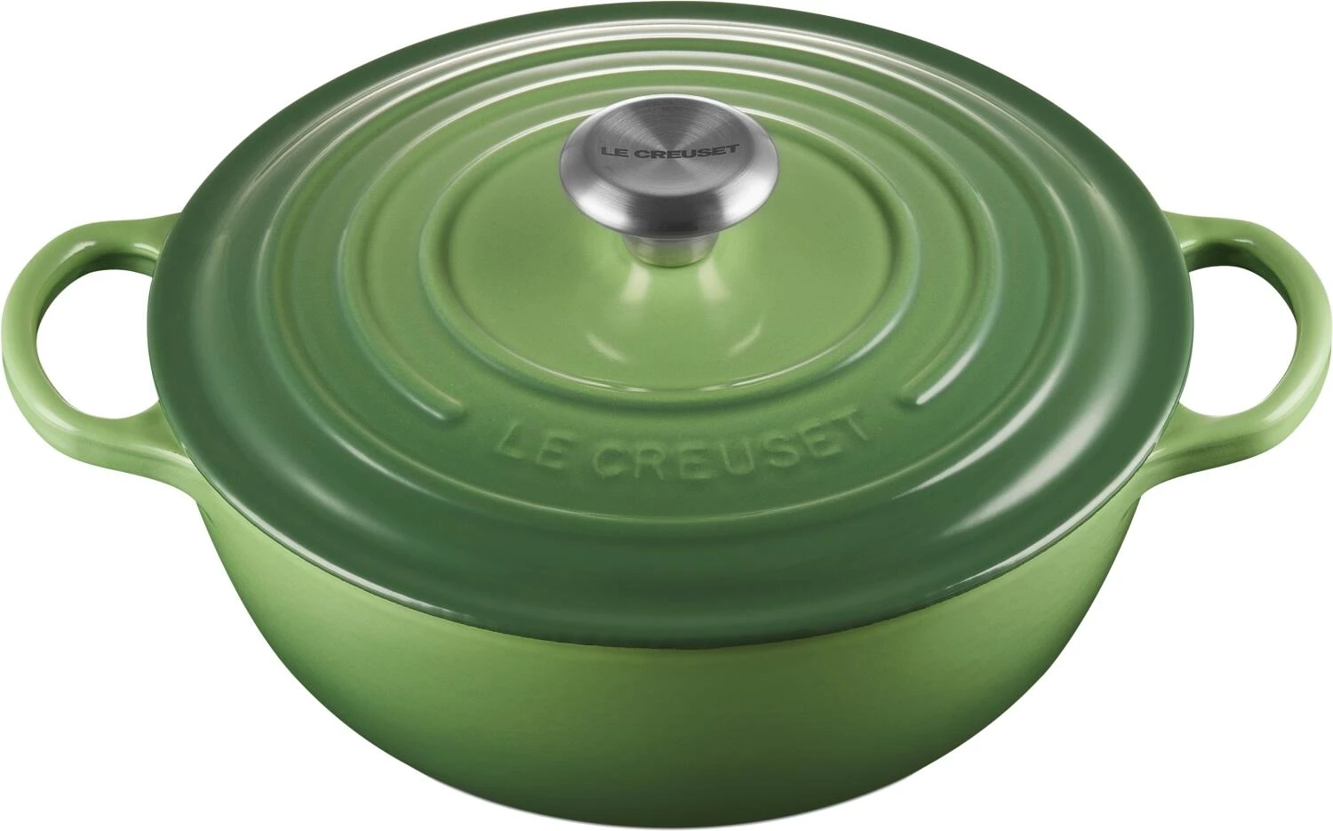 Le Creuset Familientopf La Marmite SIGNATURE In Bamboo Green 3 Le Creuset Familientopf La Marmite SIGNATURE In Bamboo Green