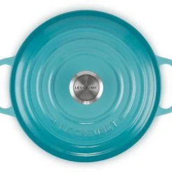 Le Creuset Bräter Signature Rund In Karibik -KitchenAid shop 21177201702430 00002 Braeter rund karibik
