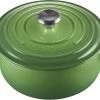 Le Creuset Bräter SIGNATURE Rund In Bamboo Green -KitchenAid shop 21177204082430