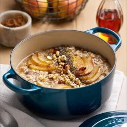 Le Creuset Bräter Signature Rund In Deep Teal -KitchenAid shop 21177206422430 00001 Braeter rund deep teal