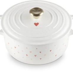 Le Creuset Bräter Signature Rund Hearts, 22 Cm -KitchenAid shop 21177228451450