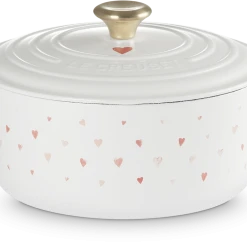Le Creuset Bräter Signature Rund Hearts, 22 Cm