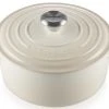 Le Creuset Bräter Signature Rund In Meringue -KitchenAid shop 21177247164430
