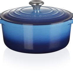 Le Creuset Bräter Signature Rund In Azure -KitchenAid shop 21177262202430 1