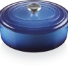 Le Creuset Bräter Signature Oval In Azure -KitchenAid shop 21178292202430 00001