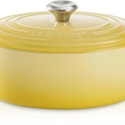 Le Creuset Bräter Signature Oval In Citrus -KitchenAid shop 21178294032430 00001 citrus