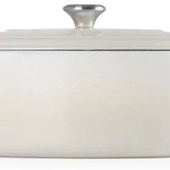 Le Creuset Bräter Signature Oval In Meringue -KitchenAid shop 21178357164430 00002