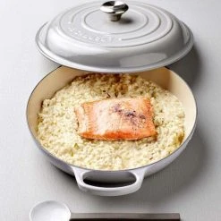 Le Creuset Gourmet-Profitopf Signature In Perlgrau 7 Le Creuset Gourmet-Profitopf Signature In Perlgrau -KitchenAid shop 21180305412430 LS neu l