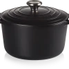 Le Creuset Hoher Bräter Signature Rund In Schwarz 1 Le Creuset Hoher Bräter Signature Rund In Schwarz -KitchenAid shop 21195240000430