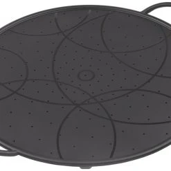 Kuhn Rikon Spritzschutz Silikon Schwarz 26cm