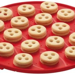 Kuhn Rikon Spritzschutz Silikon Rot 26cm -KitchenAid shop 211 23631 23634 ip2 1