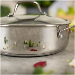 Kuhn Rikon Allround Servierpfanne Beschichtet Mit Glasdeckel 24 Cm -KitchenAid shop 211 37476 37495 ip10 web