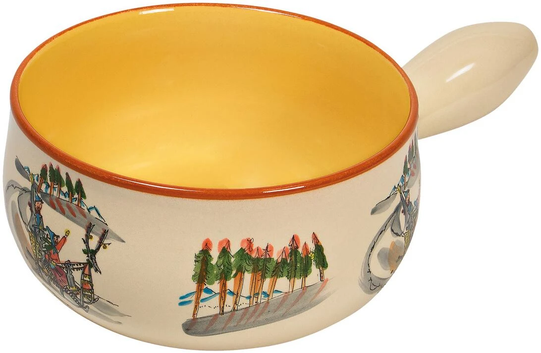 Kuhn Rikon Caquelon Schlittenfahrt Ø 17cm 3 Kuhn Rikon Caquelon Schlittenfahrt Ø 17cm