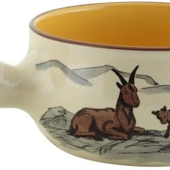 Kuhn Rikon Caquelon Steinbock Rand Dunkelbraun ø 20cm -KitchenAid shop 211 39221 ip3