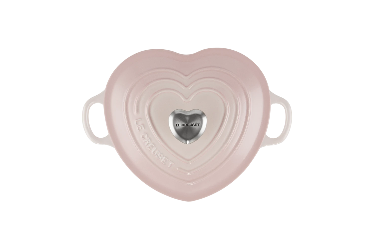 Le Creuset Herzbräter Aus Gusseisen Mit Herzgriff In Shell Pink 6 Le Creuset Herzbräter Aus Gusseisen Mit Herzgriff In Shell Pink – Bild 4