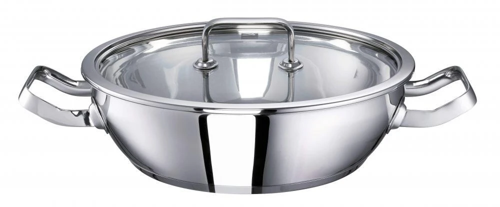 Rohe Schmorpfanne (inkl. Dämpfeinsatz) Conia 4 Rohe Schmorpfanne (inkl. Dämpfeinsatz) Conia – Bild 2