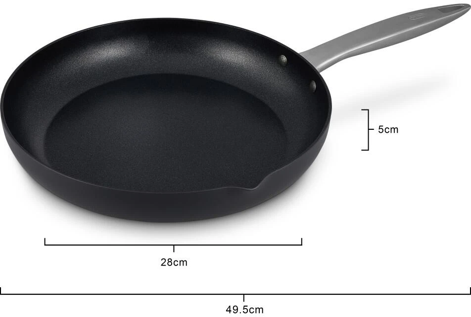 Zyliss Ultimate Pro Bratpfanne Mit Ausgießer, Antihaftbeschichtung, 28 Cm – Bild 2