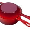 Le Creuset Marmitout In Kirschrot 2 In 1 -KitchenAid shop 25044220602460 Marmitout 2 in 1 geschlossen xl 1