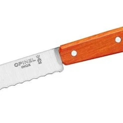 Opinel Sägemesser, Edelstahl, Buchenholz Orange