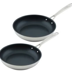 Kuhn Rikon Allround Bratpfannen-Set, 2-teilig, 24 & 28 Cm