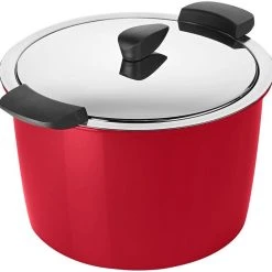 Kuhn Rikon Hotpan Servierkochtopf In Rot, 5 L