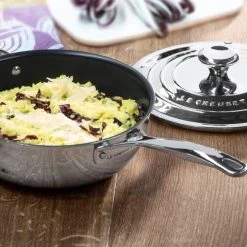 Le Creuset Sauté-Pfanne 3-ply PLUS Antihaft 9 Le Creuset Sauté-Pfanne 3-ply PLUS Antihaft -KitchenAid shop 3 ply PLUS 7 1 l