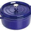 Staub Cocotte Rund Aus Gusseisen In Dunkelblau -KitchenAid shop 40510283 1102491 xl
