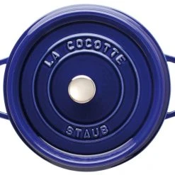 Staub Cocotte Rund Aus Gusseisen In Dunkelblau -KitchenAid shop 40510283 l
