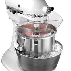 KitchenAid Küchenmaschine HEAVY DUTY In Weiß, 4,8 L -KitchenAid shop 5KPM50 WH view2 l