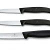 Victorinox SwissClassic Gemüsemesser-Set, Schwarz, 3-teilig -KitchenAid shop 6 7113 xl