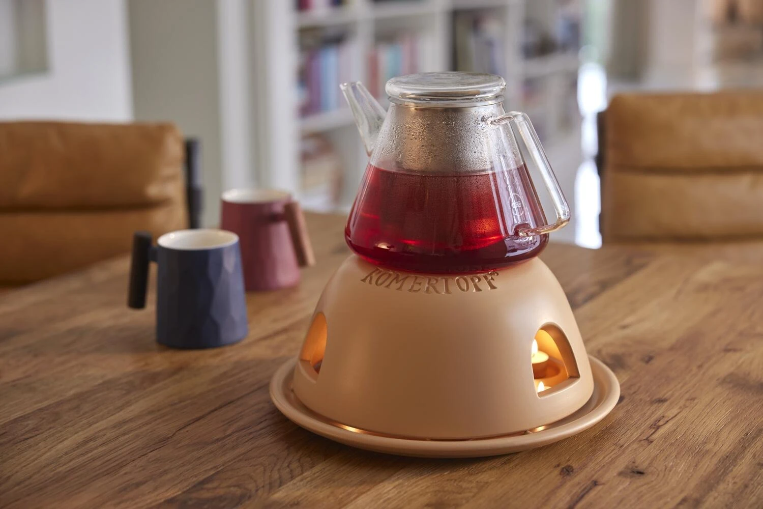 Römertopf Teelicht-Ofen Heißer Heinz 9 Römertopf Teelicht-Ofen Heißer Heinz – Bild 7