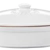 Römertopf Brot-Frische-Topf Oval Weiß, Medium -KitchenAid shop 80804 1