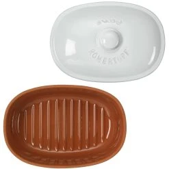 Römertopf Brot-Frische-Topf Oval Weiß, Medium -KitchenAid shop 80804 3