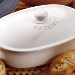 Römertopf Brot-Frische-Topf Oval Weiß, Medium -KitchenAid shop 80804 4