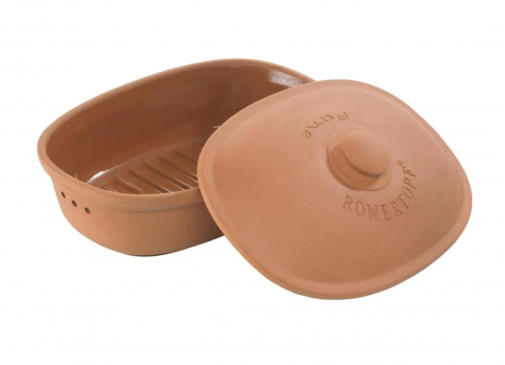 Römertopf Brot-Frische-Topf Oval Terracotta, Medium 4 Römertopf Brot-Frische-Topf Oval Terracotta, Medium – Bild 2