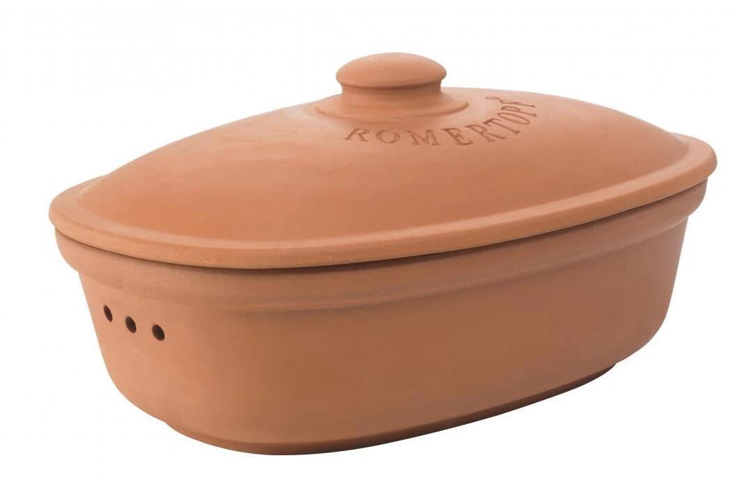 Römertopf Brot-Frische-Topf Oval Terracotta, Medium 5 Römertopf Brot-Frische-Topf Oval Terracotta, Medium – Bild 3