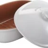 Römertopf Brot-Frischetopf Oval MAXI, Weiß -KitchenAid shop 810 04 RT 8