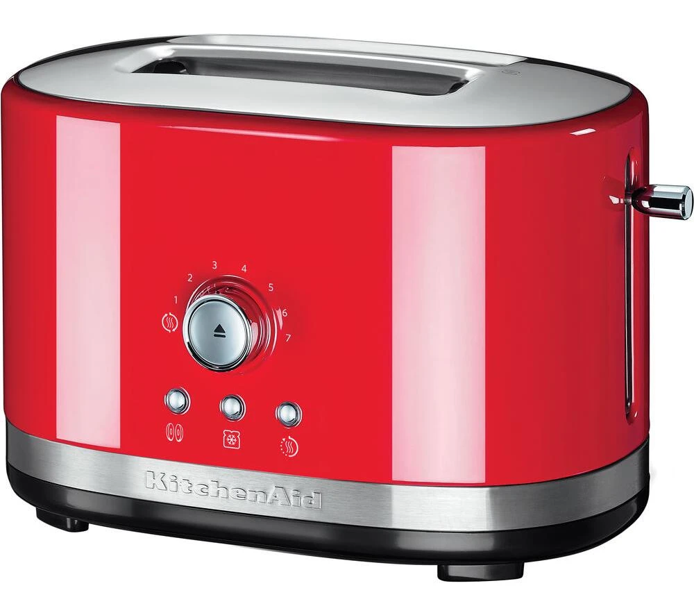 KitchenAid Toaster Mit Manueller Bedienung 2-Scheiben In Empire Rot 3 KitchenAid Toaster Mit Manueller Bedienung 2-Scheiben In Empire Rot