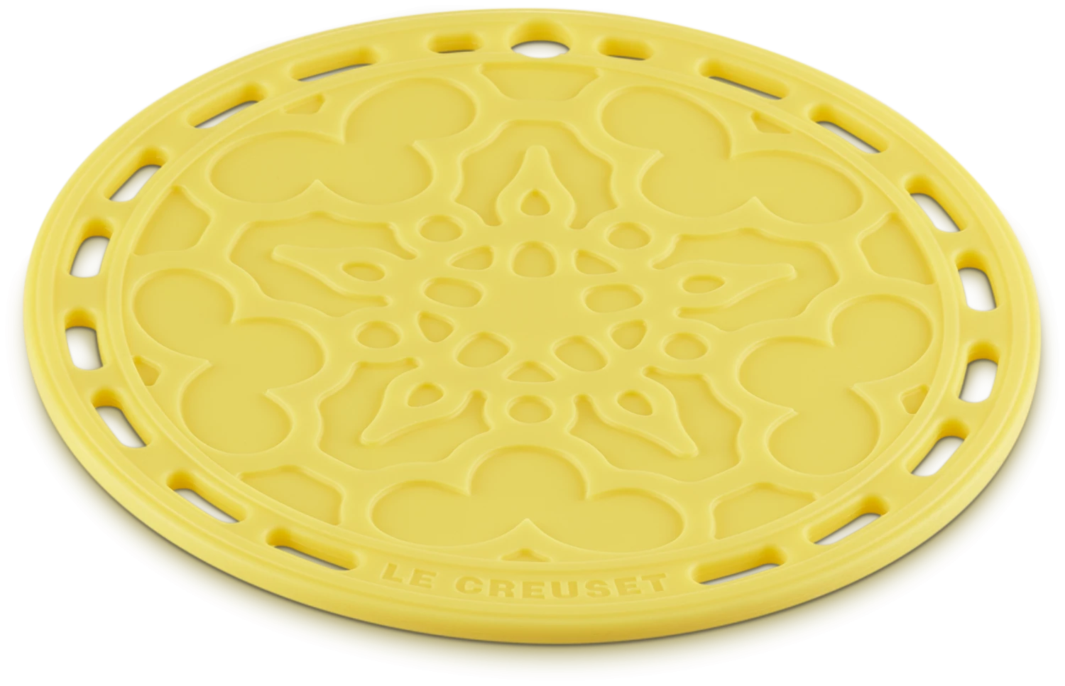 Le Creuset Silikonuntersetzer Tradition In Citrus 4 Le Creuset Silikonuntersetzer Tradition In Citrus – Bild 2