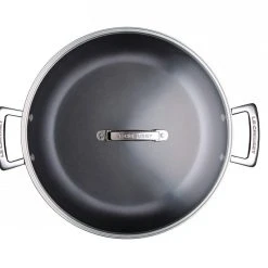 Le Creuset Aluminium Profipfanne -KitchenAid shop 96200230000400 Alu Profipfanne 30cm von oben l