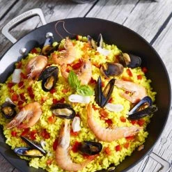 Le Creuset Aluminium-Antihaft-Paella-Pfanne 32 Cm -KitchenAid shop 96700132000000 Aluminium Paellapfanne 32cm 4 l