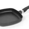 AMT Gastroguss AMT Eckpfanne Flach Aus Aluguss Mit Stielgriff Für Induktion -KitchenAid shop AMT E264ex xl 1