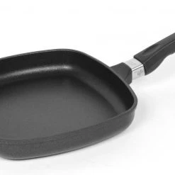 AMT Gastroguss AMT Eckpfanne Flach Aus Aluguss Mit Stielgriff