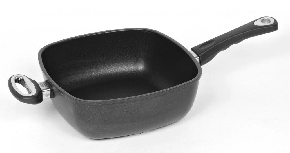 AMT Gastroguss AMT Eckpfanne Aus Aluguss Mit Griff Und Stiel 4 AMT Gastroguss AMT Eckpfanne Aus Aluguss Mit Griff Und Stiel – Bild 2