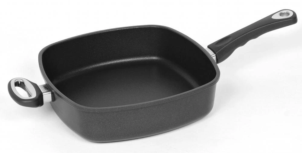 AMT Gastroguss AMT Eckpfanne Aus Aluguss Mit Griff Und Stiel 3 AMT Gastroguss AMT Eckpfanne Aus Aluguss Mit Griff Und Stiel